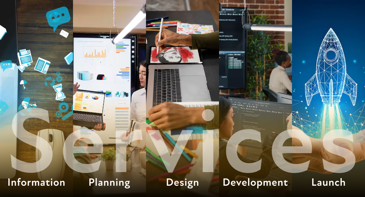 Webx Design Studio UI/UX design and web development services overview