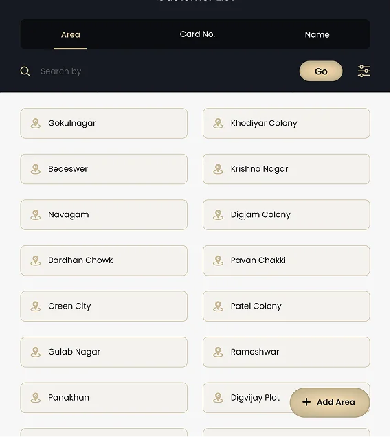 Dharmesh Enterprises UI design - after redesign